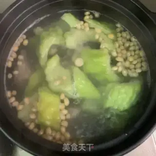 Make Suffering melon bone dry beans step 5