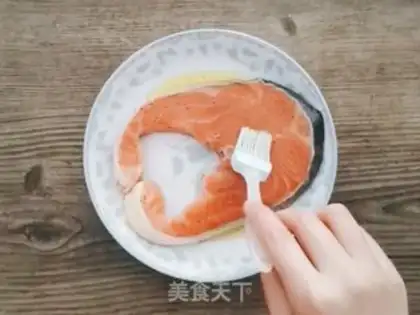 Make Salted salmon step 2