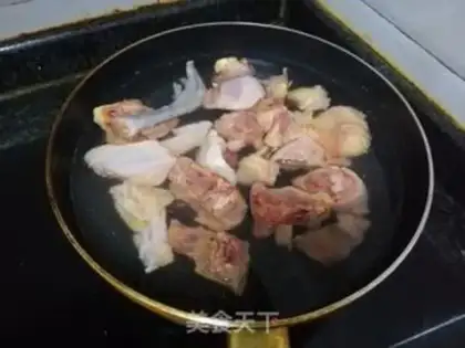 Make Big shrimp chicken step 1