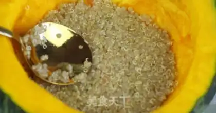 Make Quinoa egg pumpkin step 2