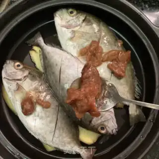 Make Sour mashed fish step 3