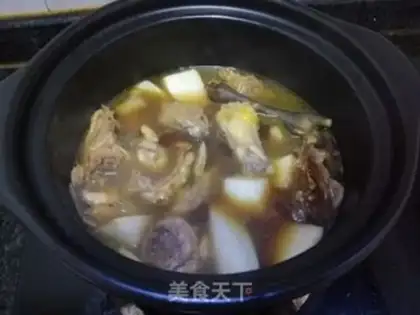 Make Big shrimp chicken step 6
