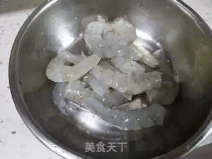 Make Shrimp eggs step 2