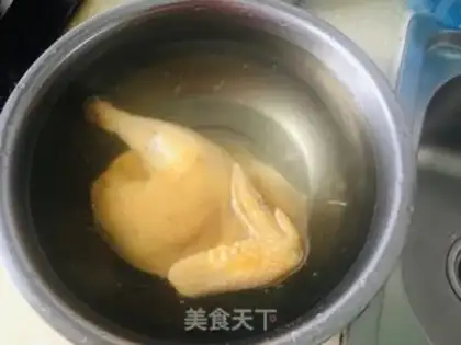 Make A family version of a white chicken step 2