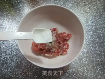 Make And the night rose and made meat step 4