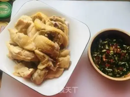 Make A family version of a white chicken step 4