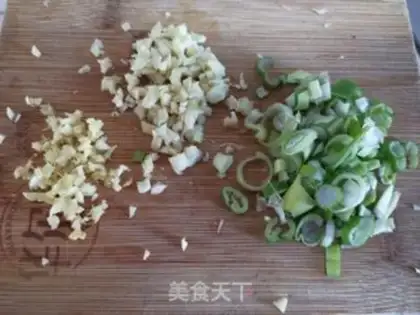 Make The liver and spinach step 3