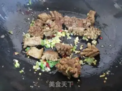 Make The liver and spinach step 7