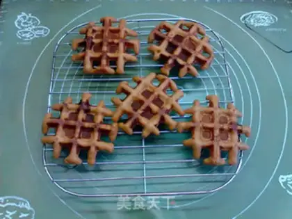 Make Taffy milk waffles step 9