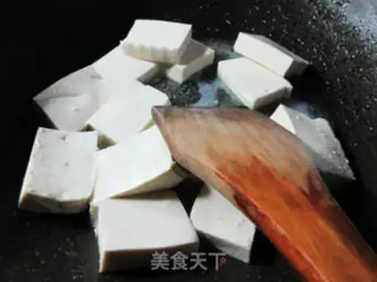 Make Spicy wood tofu step 2