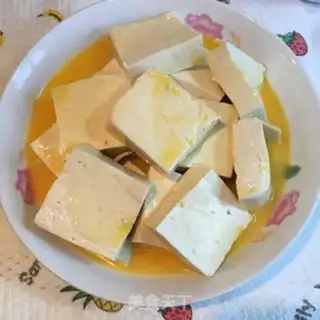 Make Garlic eggs and tofu step 3