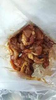 Make Sweet bean fried meat step 1