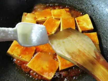 Make Spicy wood tofu step 8