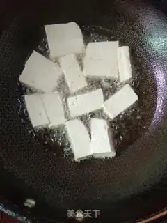 Make Garlic tofu step 2