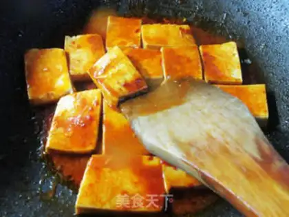 Make Spicy wood tofu step 9