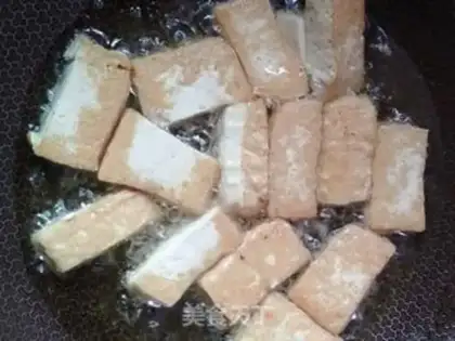 Make Garlic tofu step 3