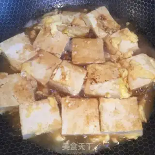 Make Garlic eggs and tofu step 7