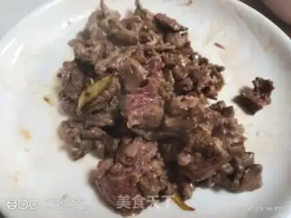 Make Cream tomato beef step 2