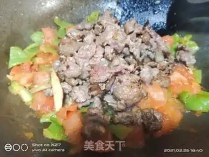 Make Cream tomato beef step 5