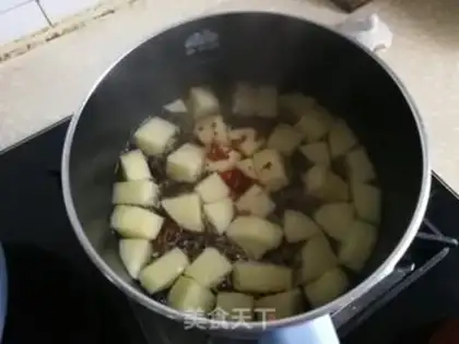 Make Apple potato soup step 3
