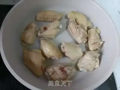 Make Beer with chicken wings step 3