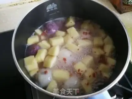 Make Apple potato soup step 4