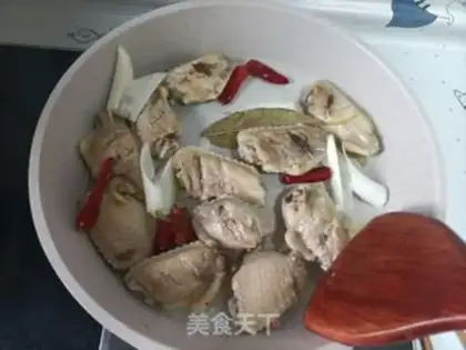 Make Beer with chicken wings step 4