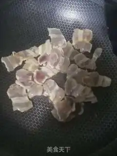 Make Garlic meat step 1