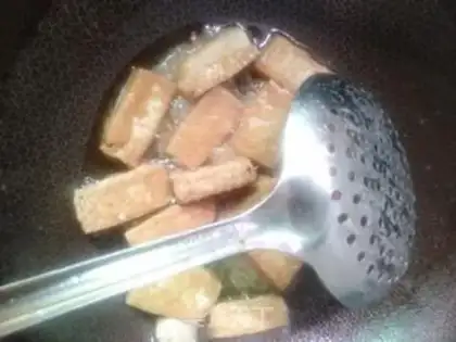 Make Garlic tofu step 12