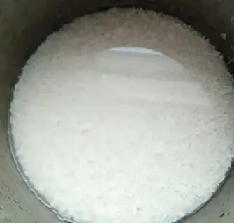 Make Frozen rice sugar step 1