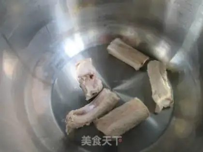 Make Cream pelvis soup step 2