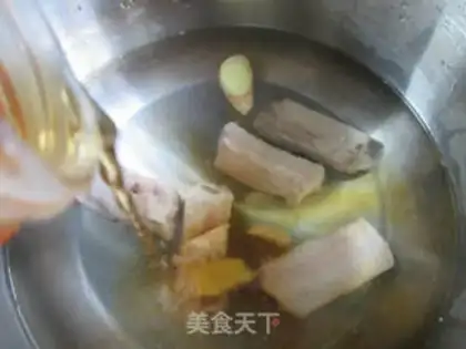 Make Cream pelvis soup step 4