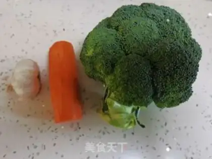 Make The broccoli has a tree step 0