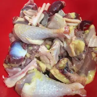 Make Tea mushroom chicken step 0