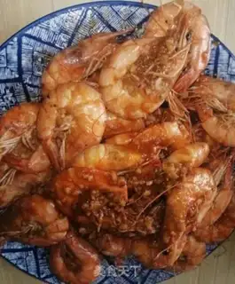 Make Garlic shrimp step 6