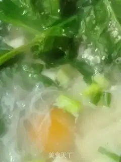 Make Spinach tofu soup step 4