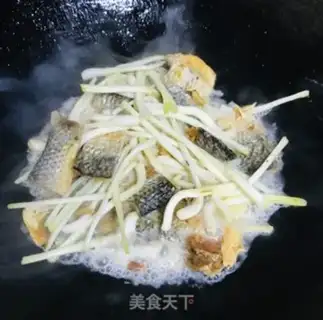 Make Scrambled fish step 6