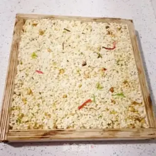 Make Frozen rice sugar step 11