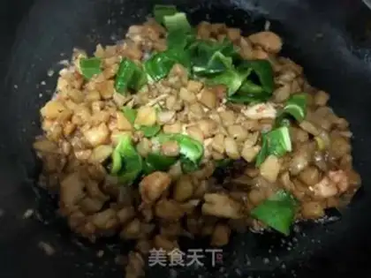 Make Shrimp fried eggplant step 16