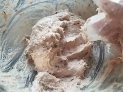Make Onion porkballs step 9