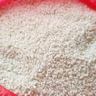 Make Water grinding rice powder step 0