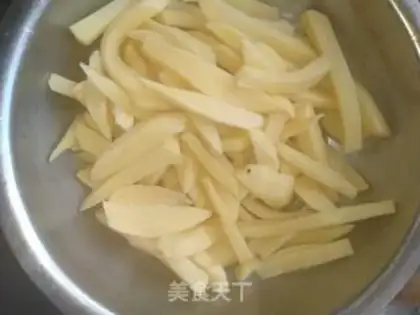 Make French fries step 1