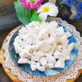 Make Water grinding rice powder step 7