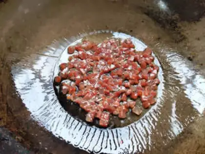 Make Egg fried rice step 3