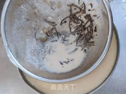 Make Red sugar pearl tea step 8