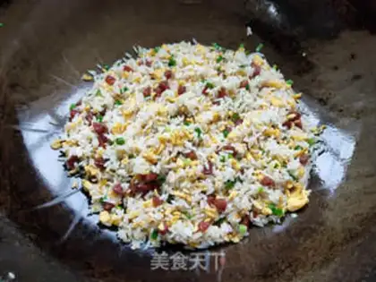 Make Egg fried rice step 6