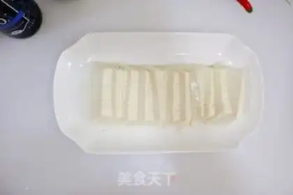 Make Frozen eggs and tofu step 1