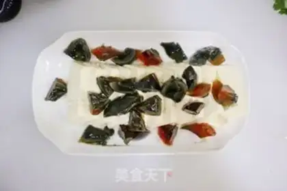 Make Frozen eggs and tofu step 2
