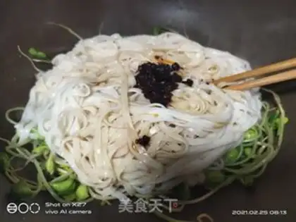 Make Black bean sprouts step 5