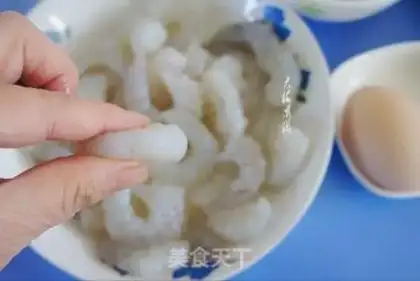 Make Fry shrimp step 1
